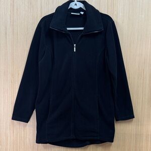 Women's Black Fleece Jacket